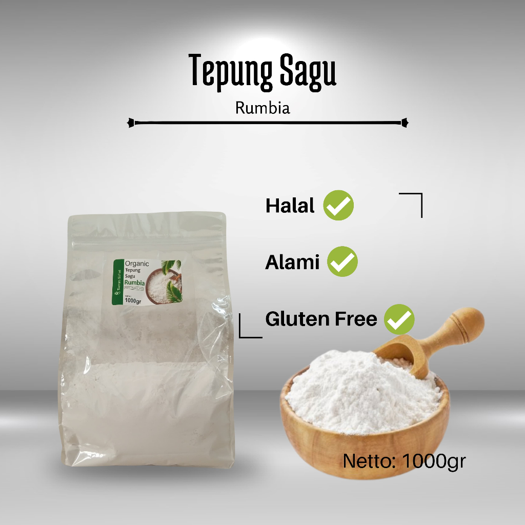 1 kg Tepung Sagu Rumbia (gluten free)