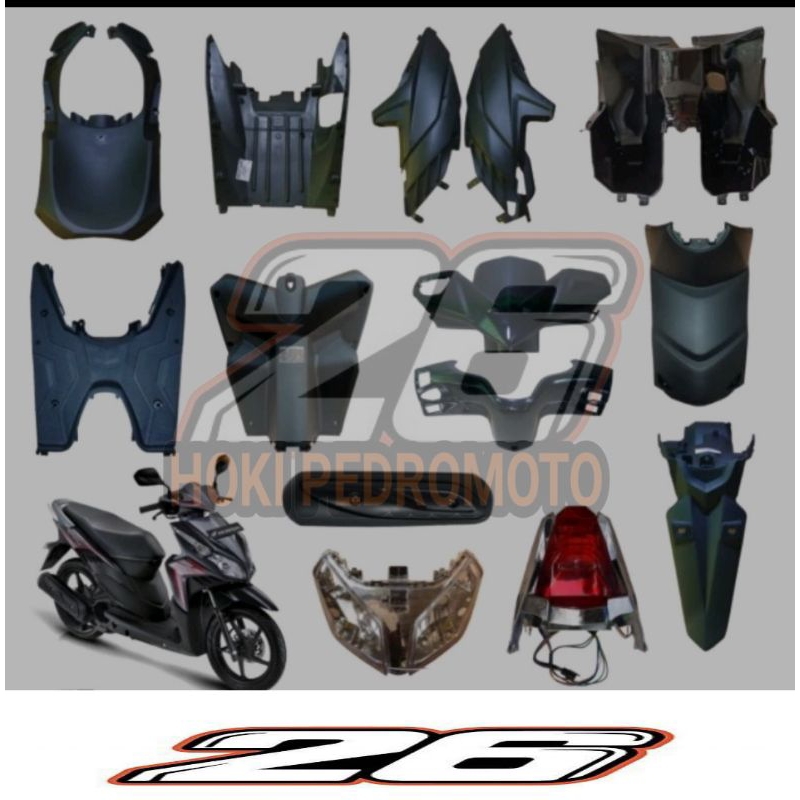 FULL BODY KASAR VARIO TECHNO 110 LAMA, OLD, KARBU 2010,2011,2012