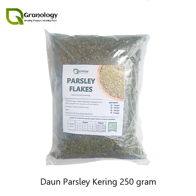 

Daun Parsley Kering / Dried Parsley Leaves (250 gram) by Granology
