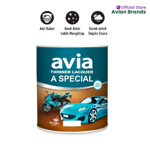 Thiner Avian Tiner Tinner A Spesial B Asli & Enamel Mobil Motor Sepeda Furniture 1Ltr Pengencer Cat