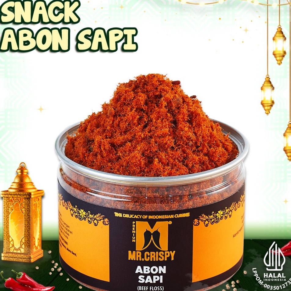 

Bestseller Abon SapiAbon AyamAbon Ikan Super MrCrispy