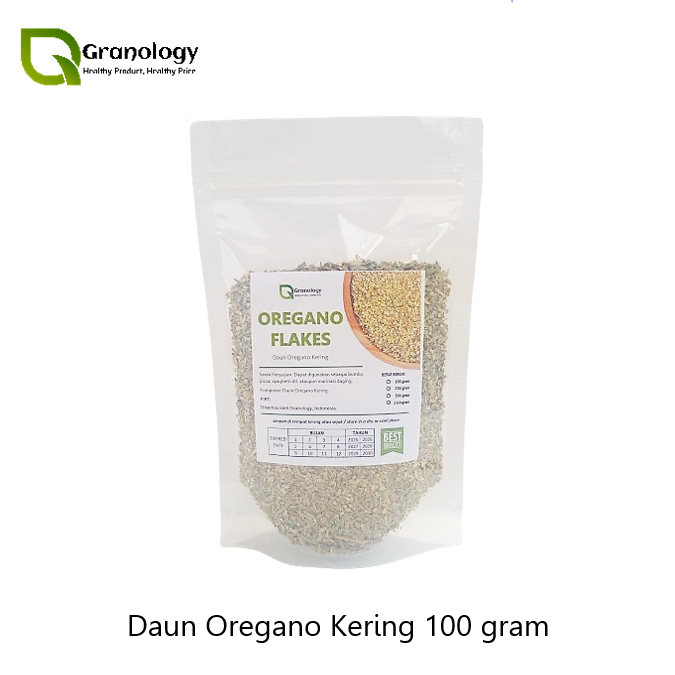 

Daun Oregano Kering / Dried Oregano (100 gram) by Granology