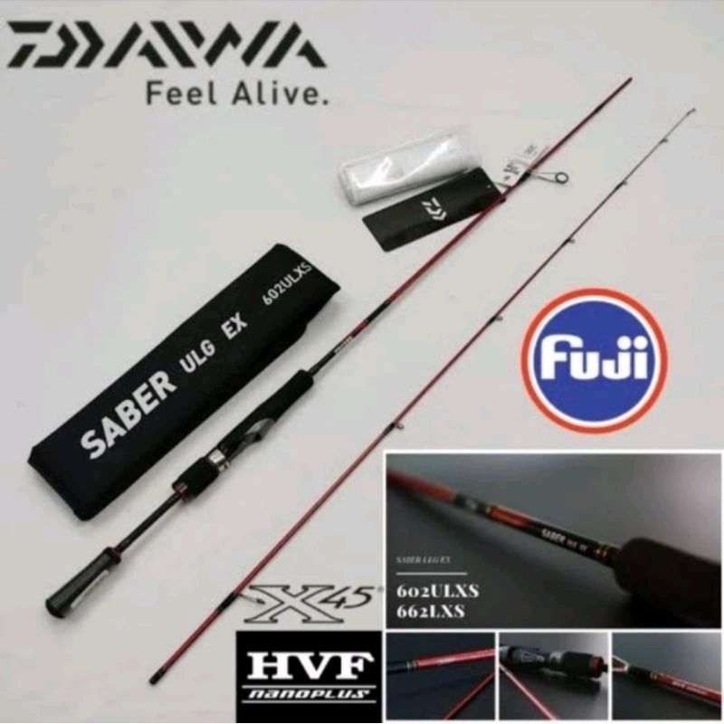 Rod UL Daiwa SABER ULG EX | Ultralight | Casting