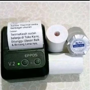 

Kertas Kasir Thermal Edc/Bluetooth 57x30mm full Corneles isi 10 Roll