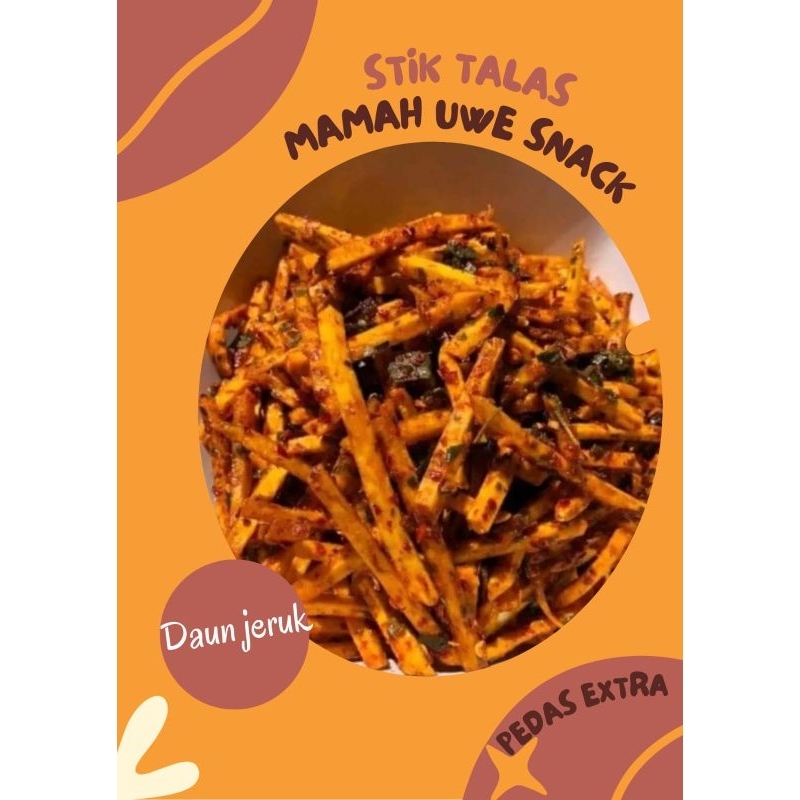 

250gr Stik Talas Daun Jeruk Mamah Uwe Snack