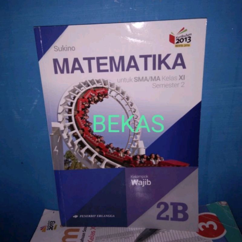 Buku Matematika 2B Kelas 11 XI 2 II Semester 2 SMA MA Penerbit Erlangga Kurikulum 2013 revisi Kelomp
