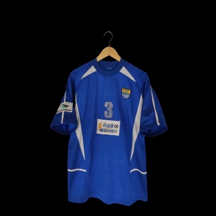 Jersey Persib Bandung Home 2003 Original Worn Suwandi HS