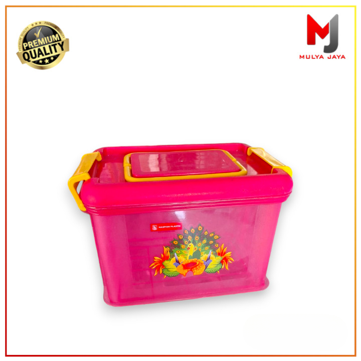 Maspion Container Plastik Kecil / Master Box Kotak Penyimpanan Barang Kecil