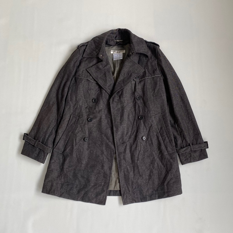 Vintage Katharine Hamnett London Fashion Designer Jacket Coat