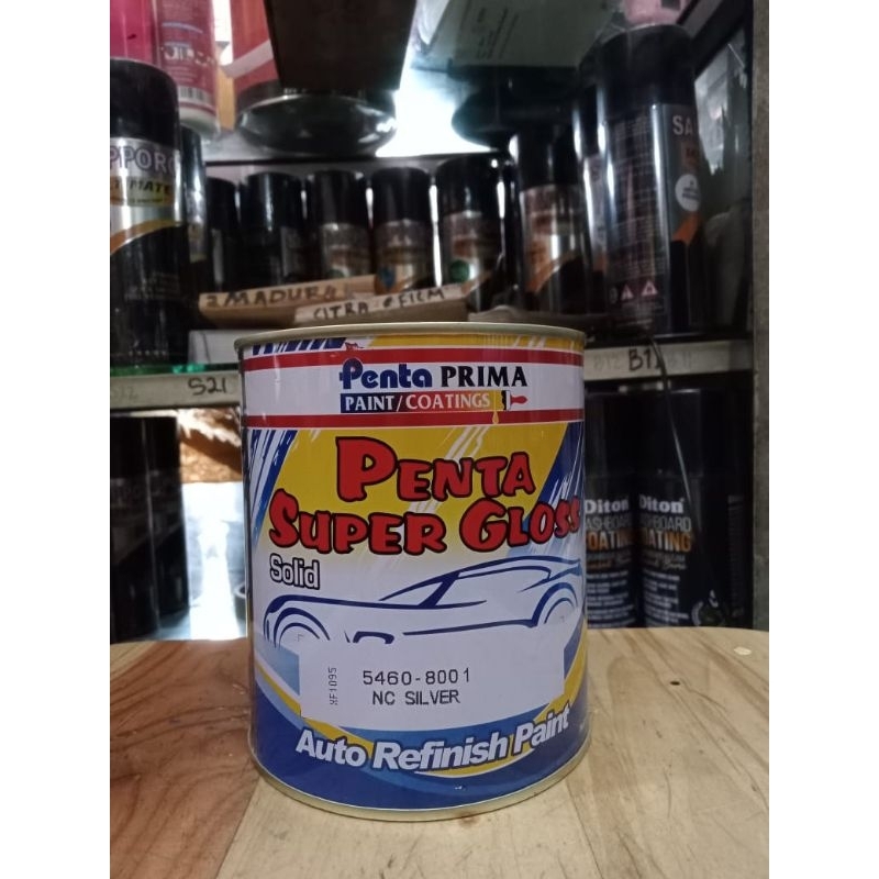 penta super gloss-8461-8001-nc silver-cat duco-1liter