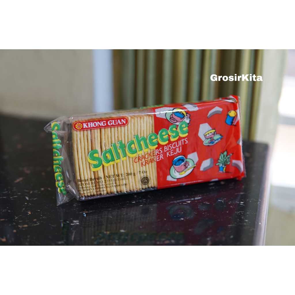 

Khong Guan Saltcheese Crackers 200g