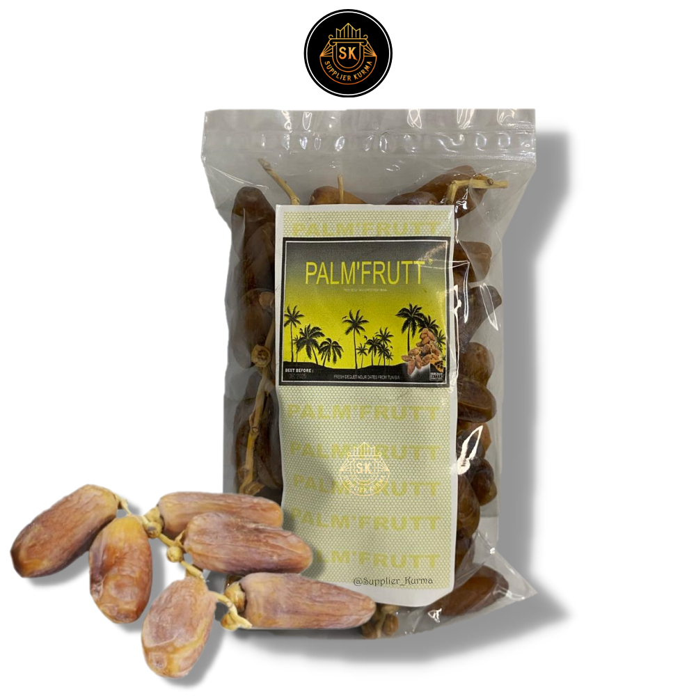 

Kurma Tunisia Tangkai [500GR]/kurma palm'frutt [KEMASAN PLASTIK]