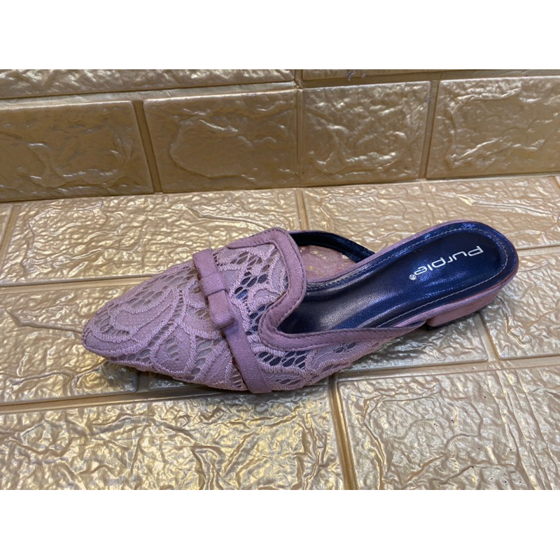 sandal purple deffect