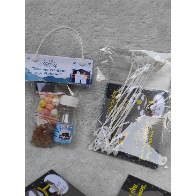 

harga grosir plastik snack oleh oleh haji/ souvenir haji 1 pack isi 10