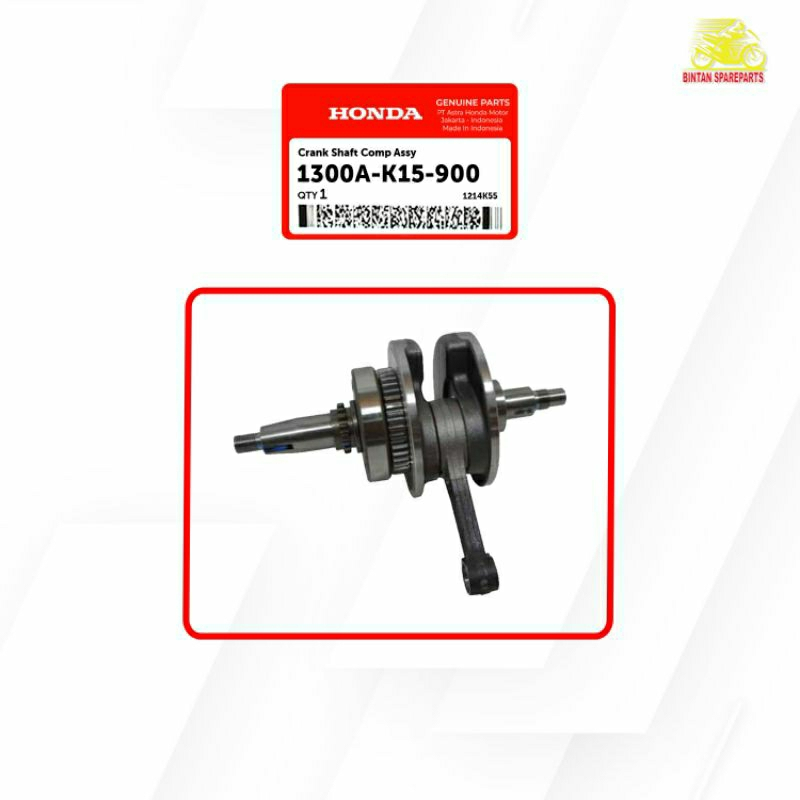 Kruk As Crank Shaft Comp Assy 1300A K15 900