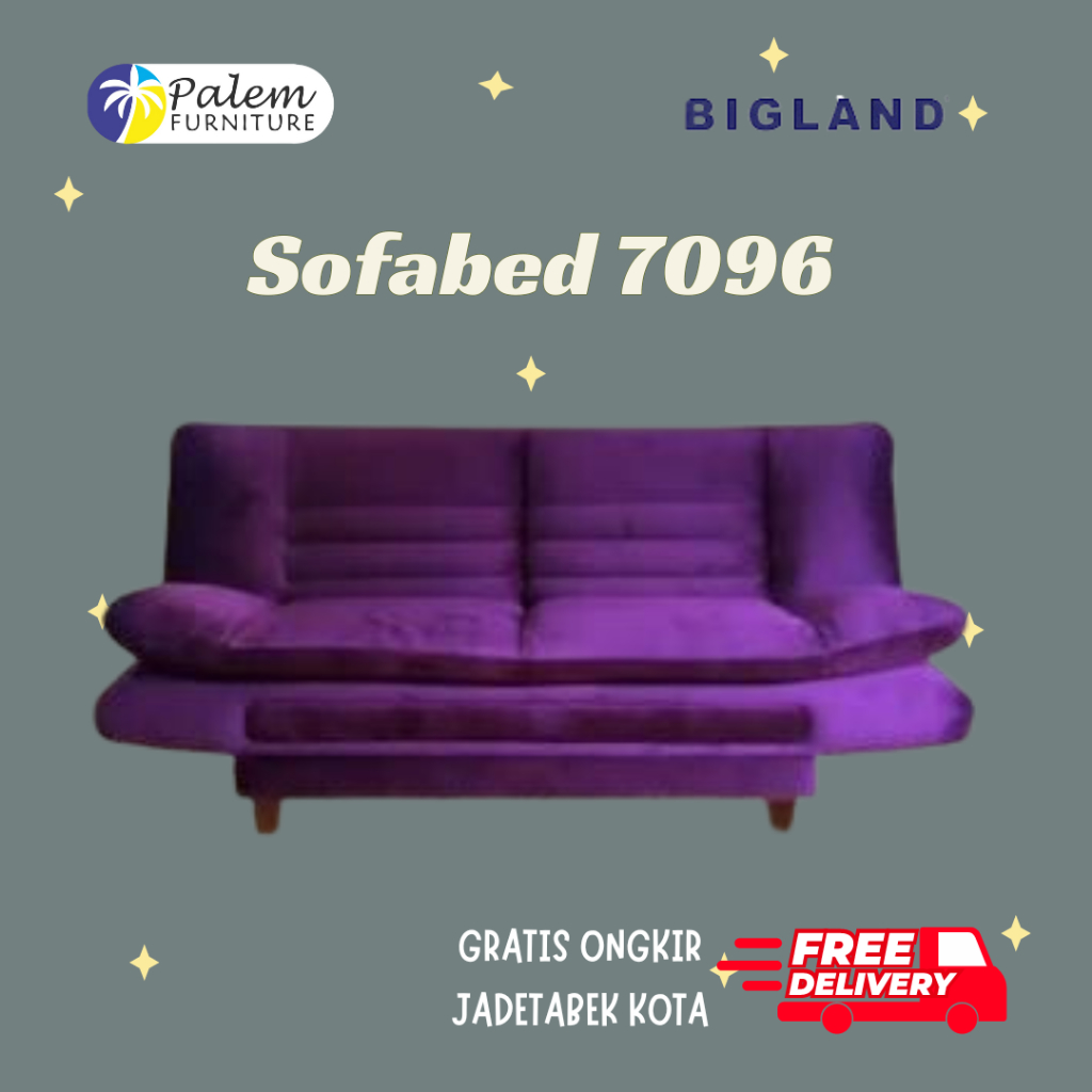 SOFABED BIGLAND SOFABED MINIMALIS SOFABED LIPAT 7095 7096 NAPOLLY