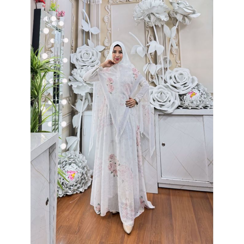 Adha set Syari D'zhira hijab