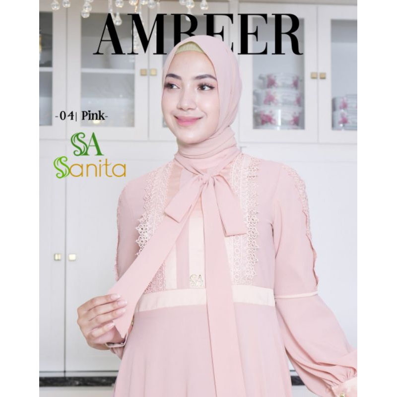 GAMIS SYAR'I WANITA AMBEER DRESS BY SANITA