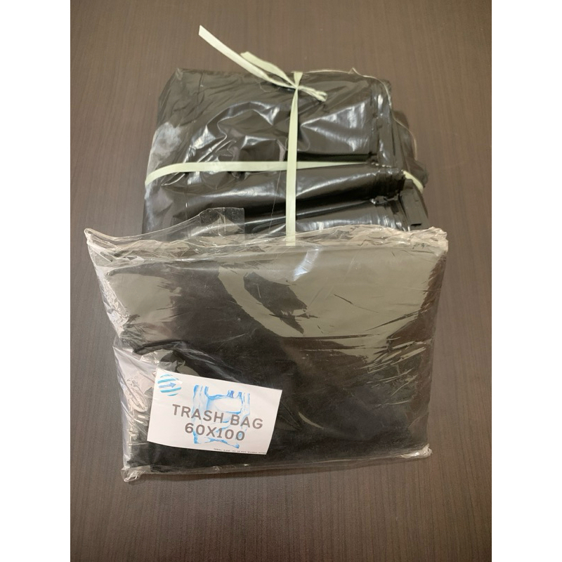 Plastik Sampah / Polybag Sampah/ Trashbag Sampah Hitam ukuran 60x100cm
