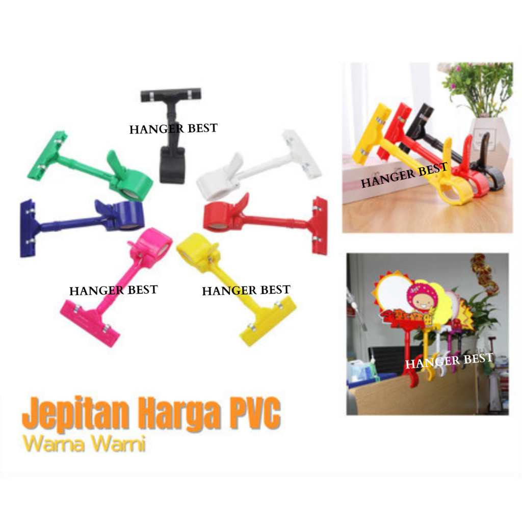 

Jepitan / Penjepit Harga Lurus / Price Tag untuk Papan / Label / Obral Harga