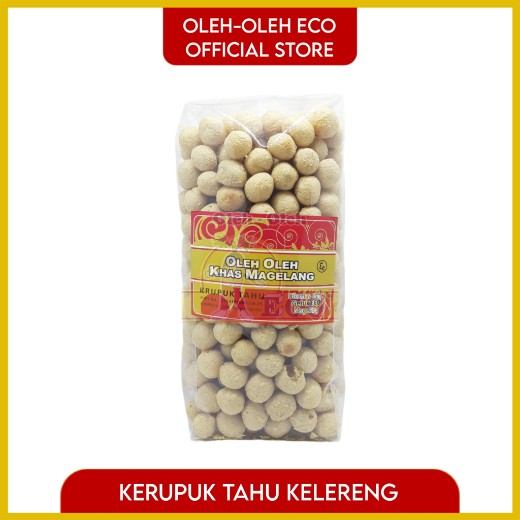 

Kerupuk Krupuk Tahu Kelereng Bulat ECO Besar