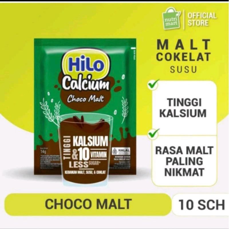 

HILO CALCIUM CHOCO MALT 10 SCH X 14 gr