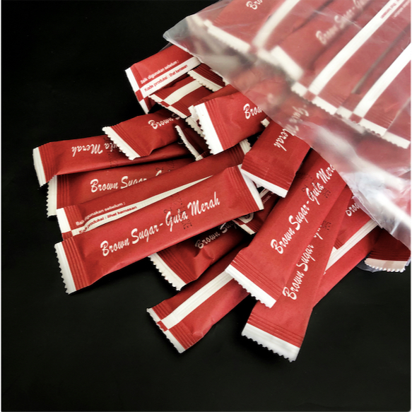 

Gula Merah / Brown Sugar Kemasan Stik / Stick TERMURAH 125pcs