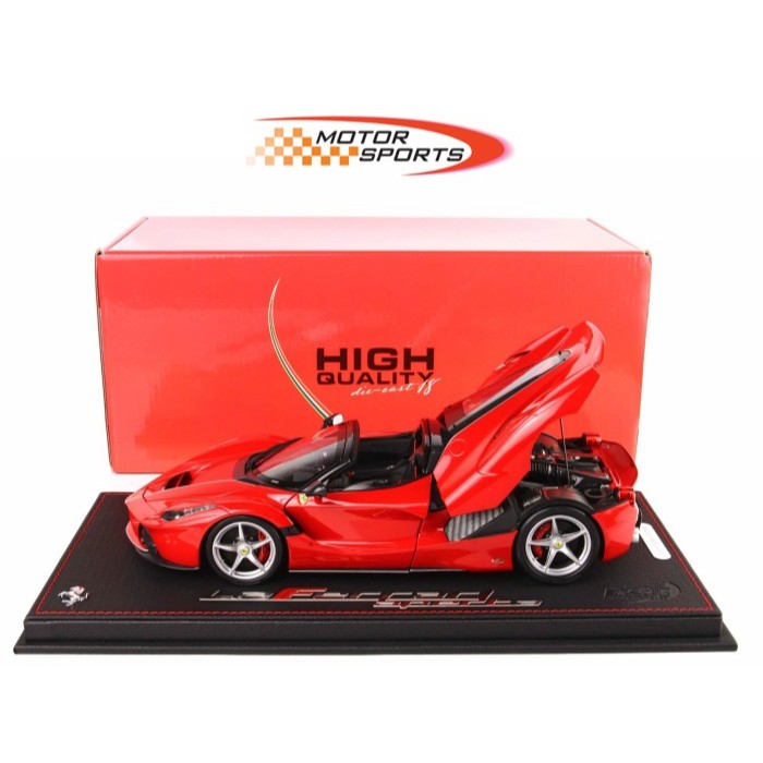 BBR 1/18 LaFerrari Aperta Rosso Corsa 322 Diecast
