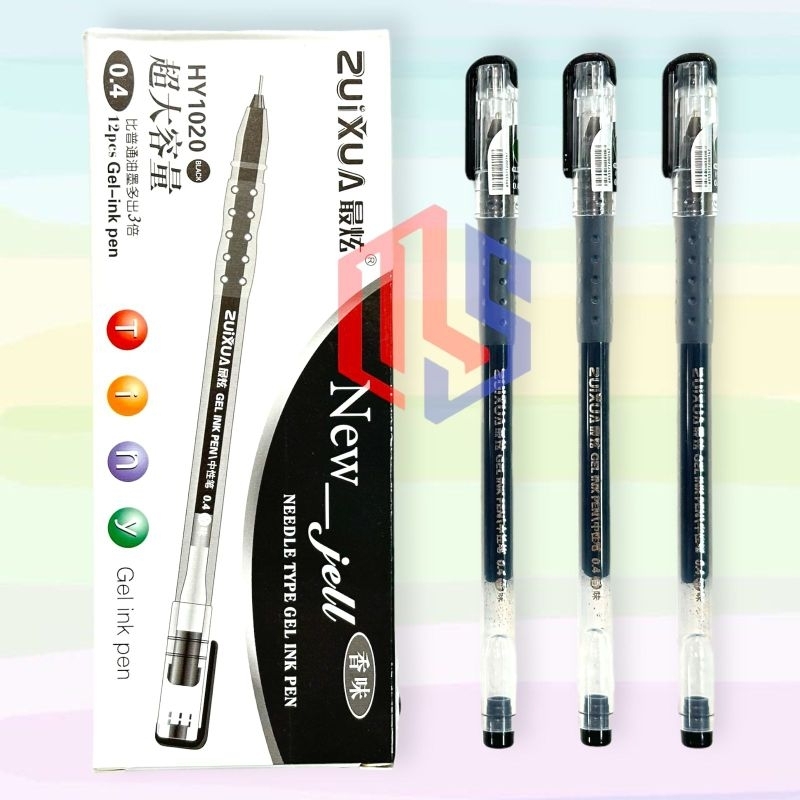 

Pulpen / Ballpoint / Pen Gell Zuixua HY 1020 (12 Pcs)