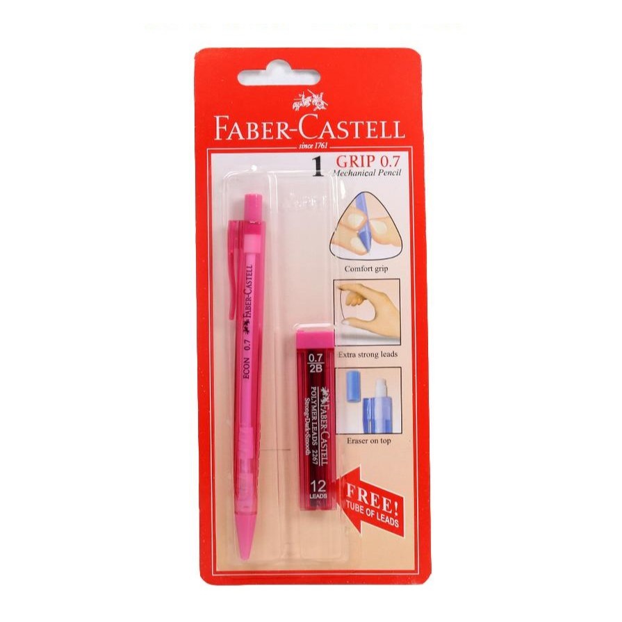 

Gramedia Cirebon - FABER CASTELL ERGO. MECH PCL 0.7 TRANS