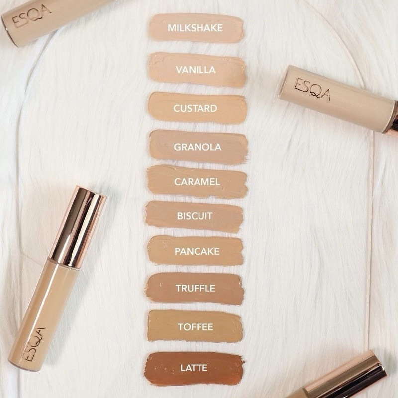 ESQA FLAWLESS LIQUID CONCEALER BPOM CUSTARD