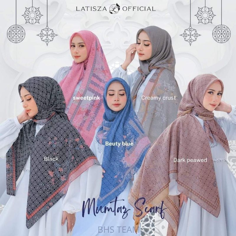 HIJAB SEGI EMPAT KEKINIAN || HIJAB MUMTAZ SERIES 9 BY : LATISZA OFFICIAL