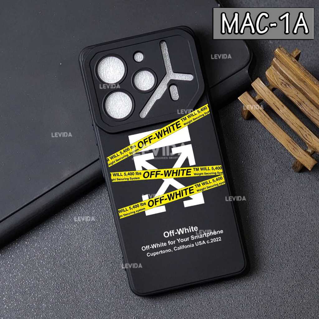 Case Tecno Spark 30C Tecno Spark GO 1 Tecno Pova 6 Tecno Pova 6 Pro  Macaron Soft Case Black Slim Ma