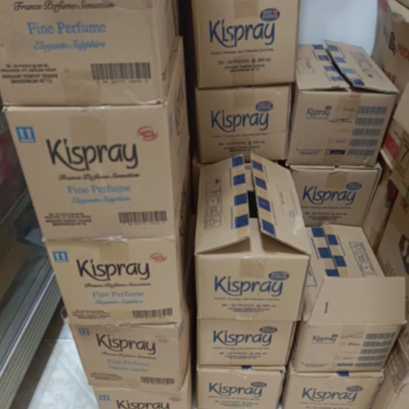 KISPRAY REFILL POUCH 280ML 200ML All Varian Harga Grosir 1dus ISI 24PC