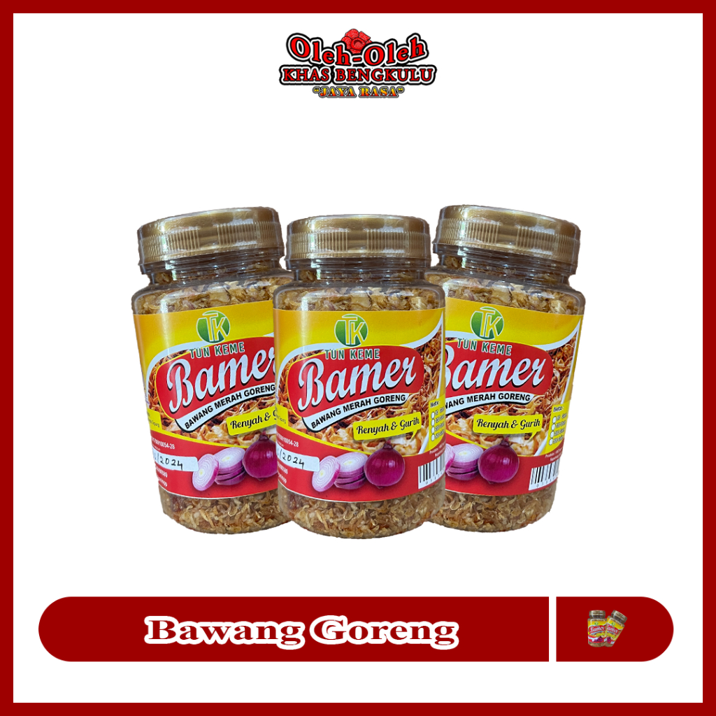 

BAWANG MERAH - BAMER (Bawang Merah Goreng)