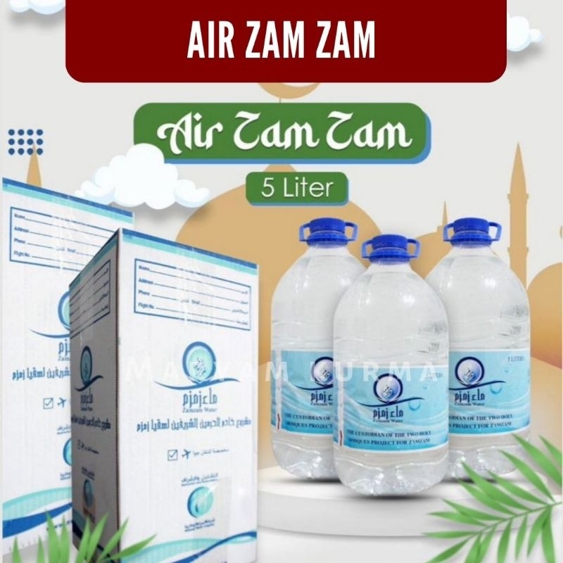 

AIR ZAM ZAM 5L PINICLO ORIGINAL 5 LITER MEDAN