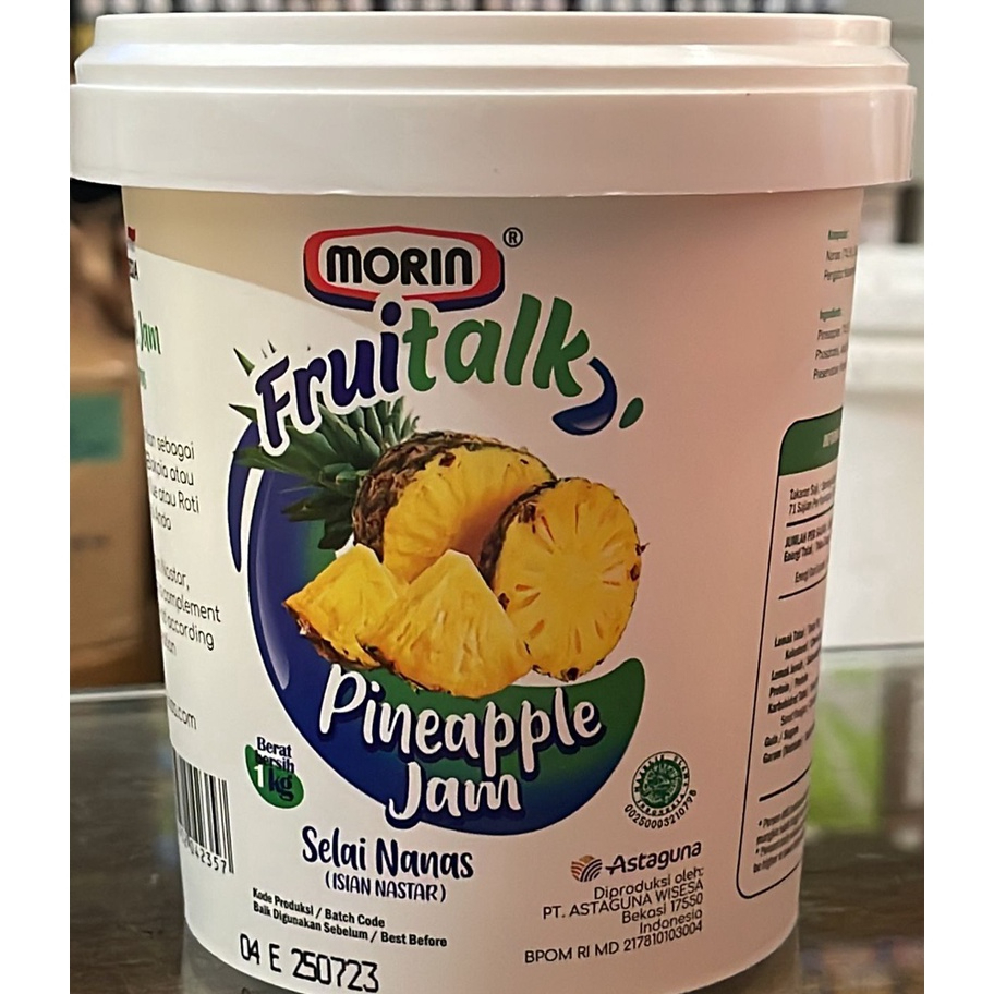 

MEGA SALE Morin Selai Nanas Nastar 1kg Nanas Fruitalk Pineapple Jam