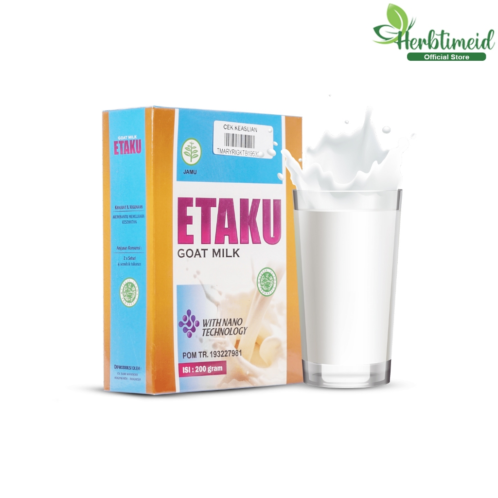 

Herbtimeid Herbal - Susu Kambing Etaku Multikhasiat Asli 100% Original Goat Milk