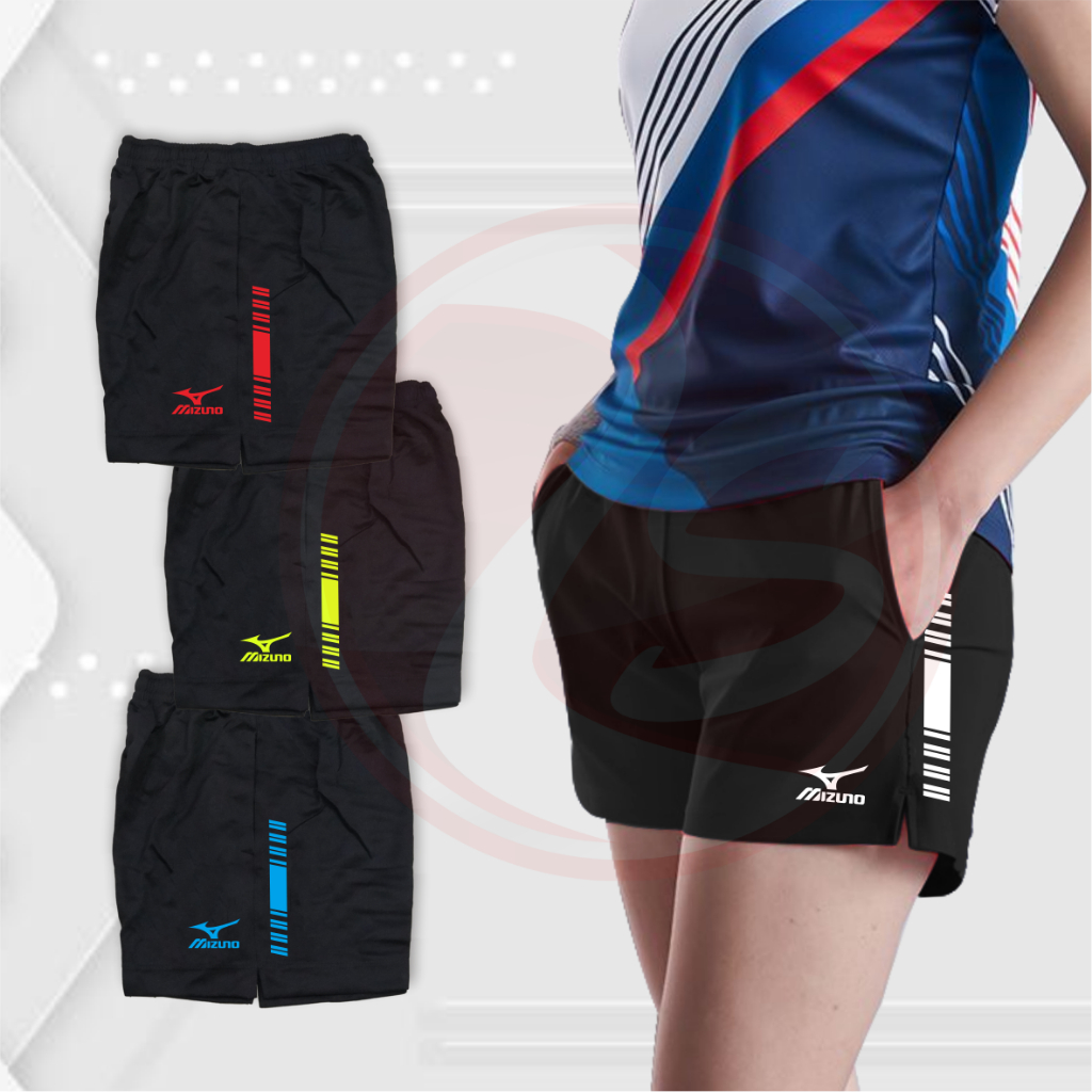 Celana pendek wanita olahraga running volly short pants ekonomis voli wanita celana pendek motif