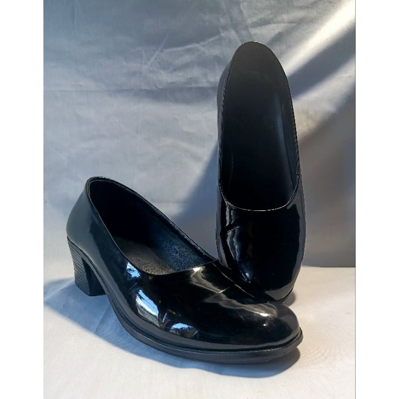 Sepatu Pdh PNS Wanita | Sepatu Pantopel Kerja PNS TNI POLRI SECURITY