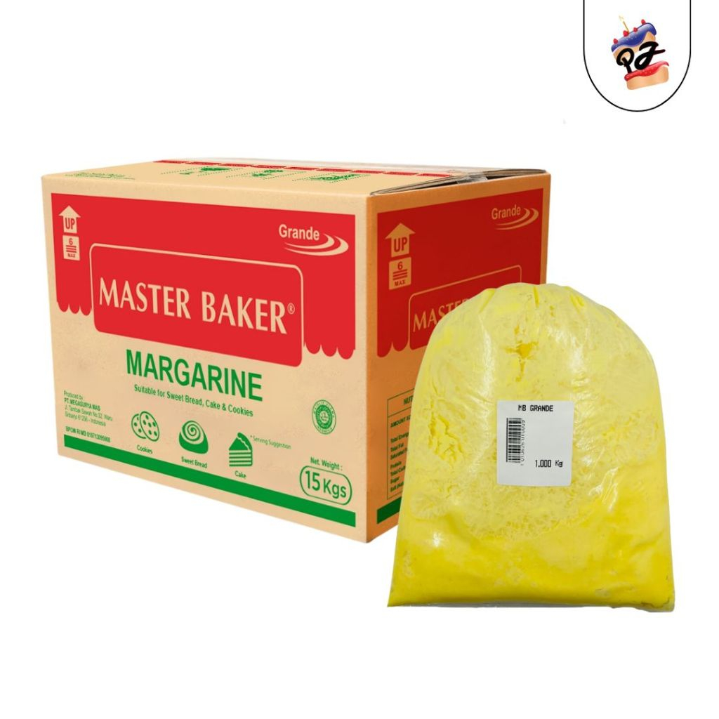

MARGARIN KUNING MASTER BAKER GRANDE KEMASAN CURAH 1 KG