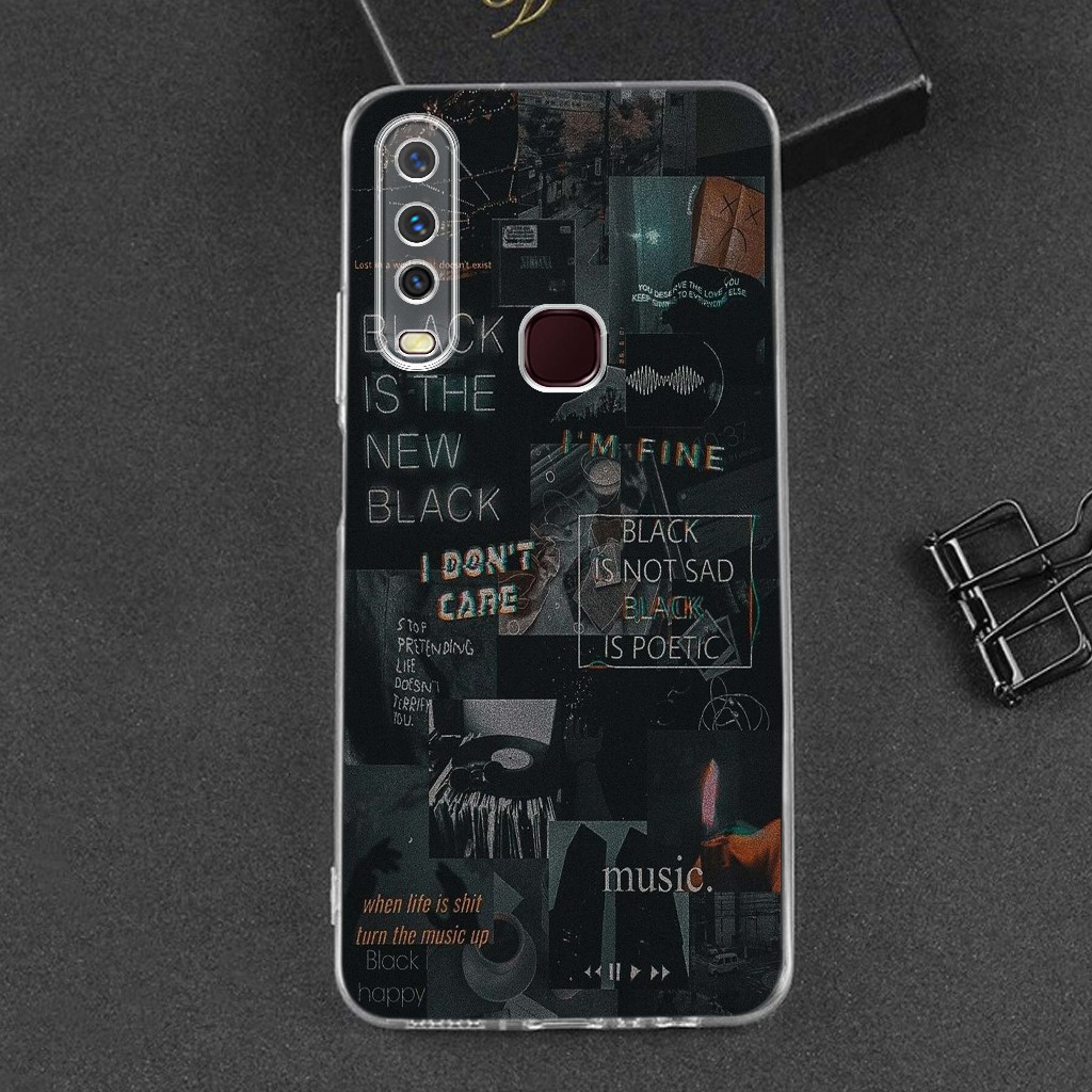 Softcase Vivo Y12 / Y15 / Y17 - Clear Case Vivo Y12 / Y15 / Y17 ( AESTETIK ) - Anticrack - Case Beni