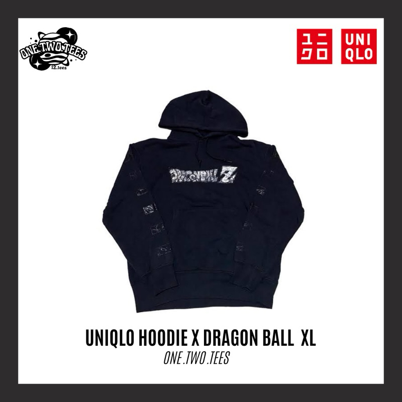 Uniqlo Hoodie x Dragon Ball - Black XL 95%