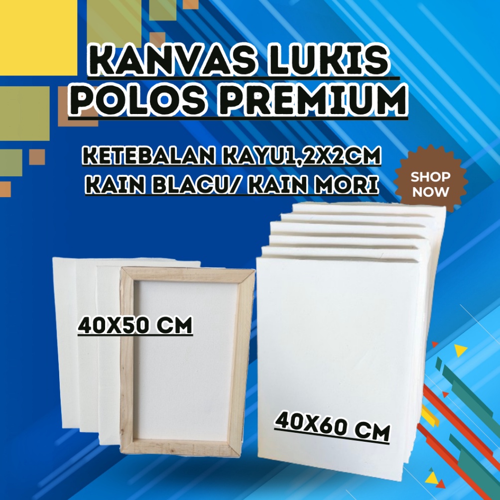

KODE T95U kanvas lukis 4x5 4x6cm polos premium