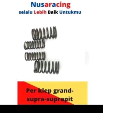 PER KLEP SWEDIA HONDA GRAND, LEGENDA, SUPRA, PRIMA (SET ISI 4PCS)