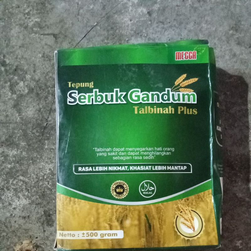 

tepung serbuk gandum talbinah plus 500g