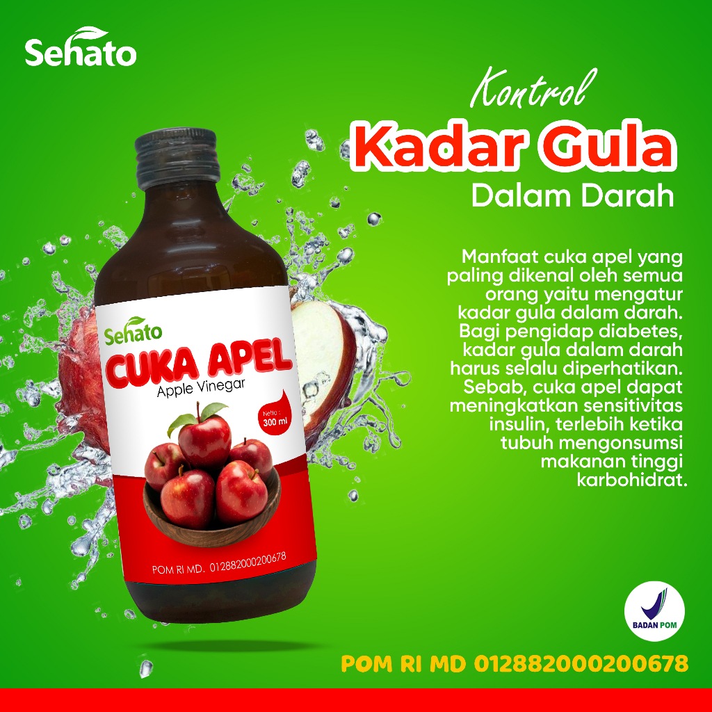 

AKEH Cuka Apel Sehato ORINAL 300 gr