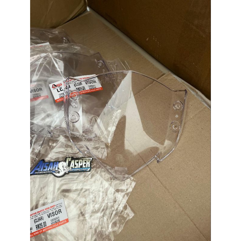 visor LC 135new MX new njmx bening vis import Malaysia