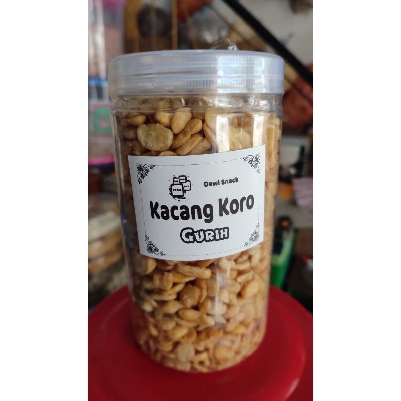 

Kacang Koro Gurih Renyah Toples 460g