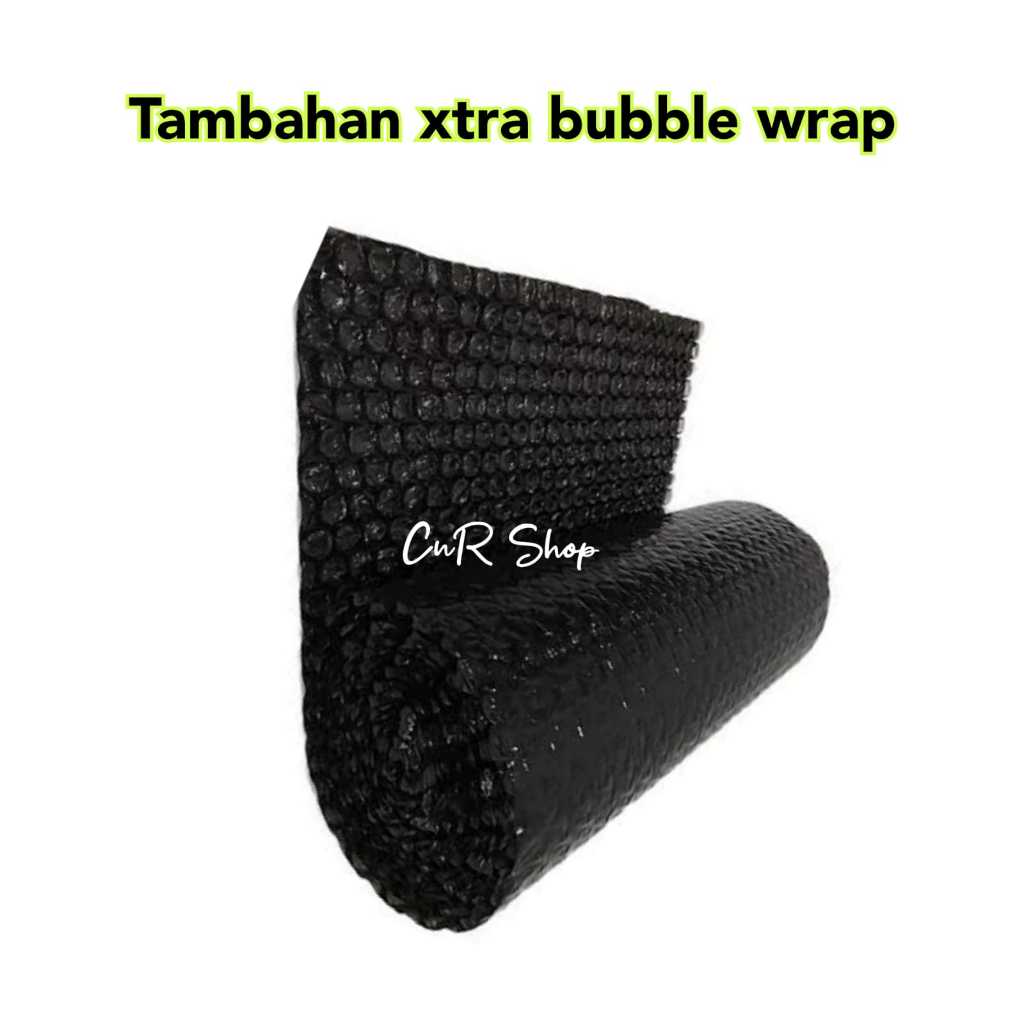 

packing tambahan bubble wrap dus
